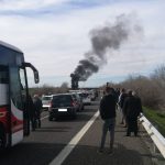 Agguato sull’A16 ai pullman dei tifosi del Lecce, scattano le prime denunce - Corriere Salentino