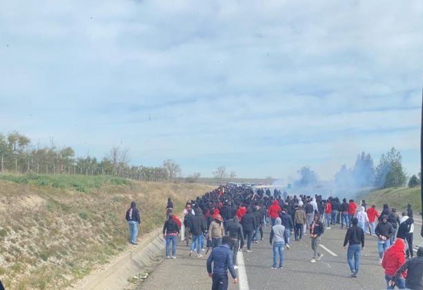 Scontri sull'A16 tra ultrà del Lecce e del Bari, scatta il Daspo per 17 protagonisti della guerriglia - Corriere Salentino