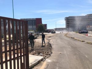 DEA, alle 14:30 terminano i lavori: tutto è pronto. Ecco il nuovo centro covid-19 - Corriere Salentino