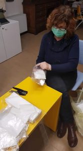 La distribuzione di 4000 mascherine a Nociglia: sono state donate da un concittadino - Corriere Salentino