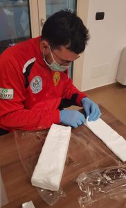 La distribuzione di 4000 mascherine a Nociglia: sono state donate da un concittadino - Corriere Salentino