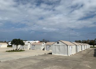 Emergenza Coronavirus: allestiti a Masseria Ghermi nuovi ricoveri per i senza tetto