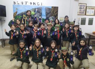 Progetto #PlasticFree, oltre 100 borracce donate agli scout novolesi