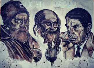 “Vini e Distillati sul Mar Nero”, l’arte Enoica di Arianna Greco firma l’immagine ufficiale della Fiera di Sochi 2020