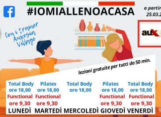Lo sport non si può fermare: #iomiallenoacasa