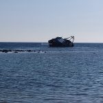 Torre Pali: il relitto arenato e abbandonato alla "Fanciulla", che continua ad inquinare - Corriere Salentino