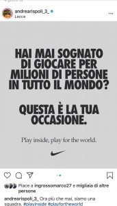 Rispoli si allena, anche in cucina. Ai tifosi "Torneremo più forti di prima" - Corriere Salentino