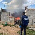 Le colonne di fumo attirano i carabinieri, in due nei guai per combustione di rifiuti - Corriere Salentino