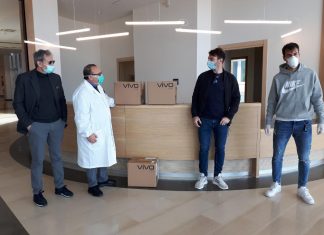 Coronavirus, i calciatori del Lecce donano 3 ventilatori polmonari al DEA