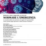 "Normare l'emergenza": convegno nazionale il 2 maggio. Paolo Vinci: "Un incontro importantissimo" - Corriere Salentino