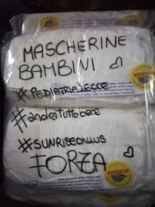 La Sunrise Onlus di Borgagne dona oltre 200 mascherine al reparto di Pediatria del "Vito Fazzi" di Lecce - Corriere Salentino