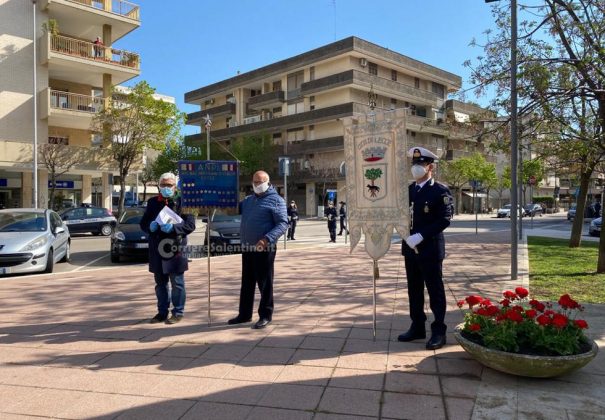 Il giorno della Liberazione con una cerimonia diversa e “Bella ciao” suonata da Casarano - Corriere Salentino