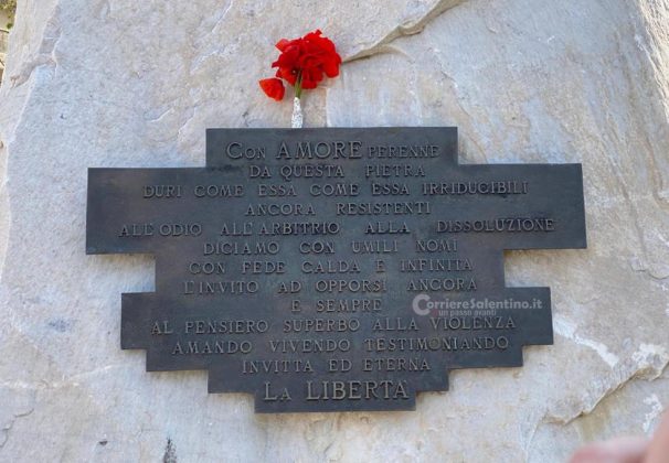 Il giorno della Liberazione con una cerimonia diversa e “Bella ciao” suonata da Casarano - Corriere Salentino