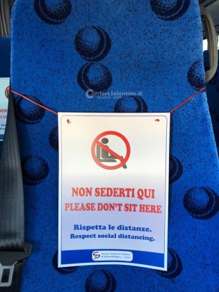 Trasporti, Stp riparte e dona guanti usa e getta agli utenti - Corriere Salentino