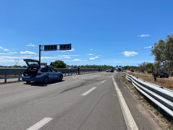 Violento tamponamento sulla 101, feriti ed un'auto distrutta: in due trasportati in ospedale - Corriere Salentino