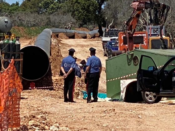 Tragico incidente sul lavoro, giovane operaio muore schiacciato nel cantiere del metanodotto - Corriere Salentino