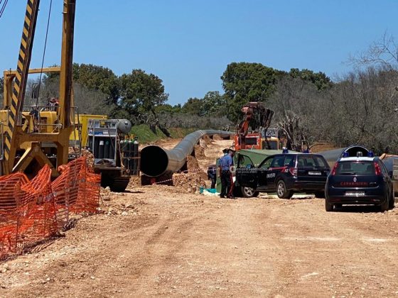 Tragico incidente sul lavoro, giovane operaio muore schiacciato nel cantiere del metanodotto - Corriere Salentino