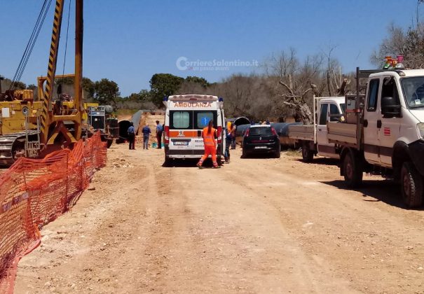 Tragico incidente sul lavoro, giovane operaio muore schiacciato nel cantiere del metanodotto - Corriere Salentino