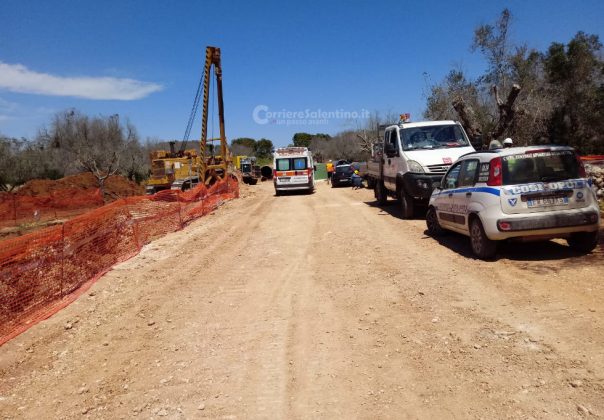 Tragico incidente sul lavoro, giovane operaio muore schiacciato nel cantiere del metanodotto - Corriere Salentino
