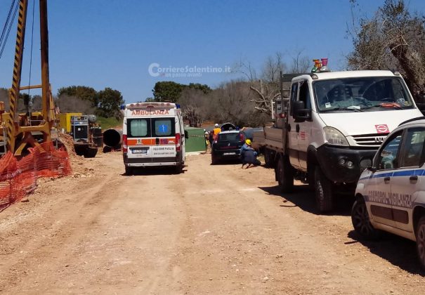 Tragico incidente sul lavoro, giovane operaio muore schiacciato nel cantiere del metanodotto - Corriere Salentino