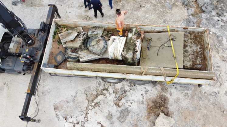 Operazione “Saponara”, blitz congiunto per liberare la spiaggetta - Corriere Salentino