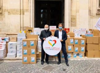 Gli aiuti alimentari di Cuore Amico arrivano anche all’Arcidiocesi di Taranto