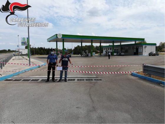 Irregolarità nell'area di servizio con annesso autolavaggio, maxi sequestro e due denunce - Corriere Salentino