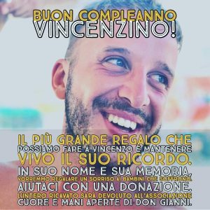 La raccolta fondi per aiutare i bambini in memoria di Vincenzo Quarta - Corriere Salentino