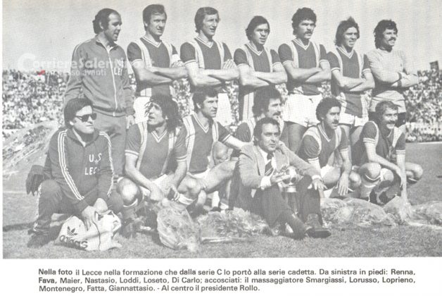 29 giugno 1976, il Lecce vince la “Coppa Italia Semiprofessionisti” - Corriere Salentino