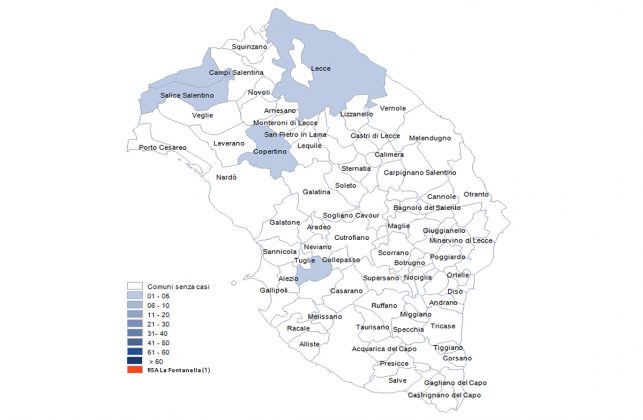 Report Asl sul Covid: solo 7 i positivi nel Salento, ma c'è un caso in più. Il virus sparisce da sei comuni - Corriere Salentino