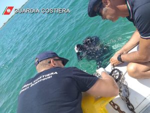 Fondali Puliti, il Direttore Marittimo della Puglia e della Basilicata Ionica in visita a Porto Cesareo - Corriere Salentino