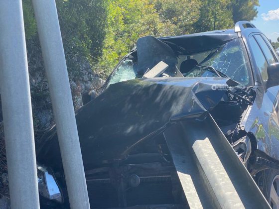 Fuori strada con l'auto, guardrail sfonda il parabrezza: ferito 74enne - Corriere Salentino