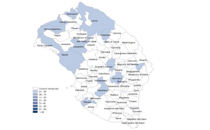 Report Asl sul Covid. Il virus va via da sei comuni, ma si riaffaccia in altri cinque: i pazienti di nuovo positivi - Corriere Salentino