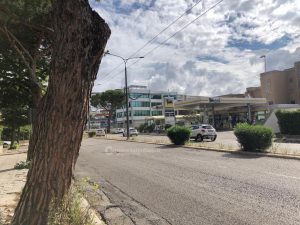 Marciapiedi devastati da anni in viale G.Rossini. Delli Noci rassicura: “Nuovi interventi a breve” - Corriere Salentino