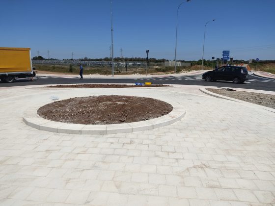 Rotatoria di Via Roggerone, conclusi i lavori - Corriere Salentino
