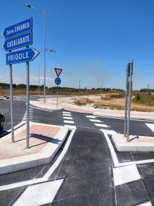 Rotatoria di Via Roggerone, conclusi i lavori - Corriere Salentino