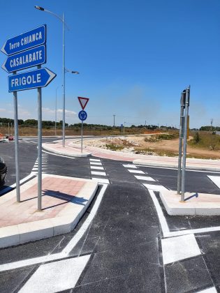 Rotatoria di Via Roggerone, conclusi i lavori - Corriere Salentino