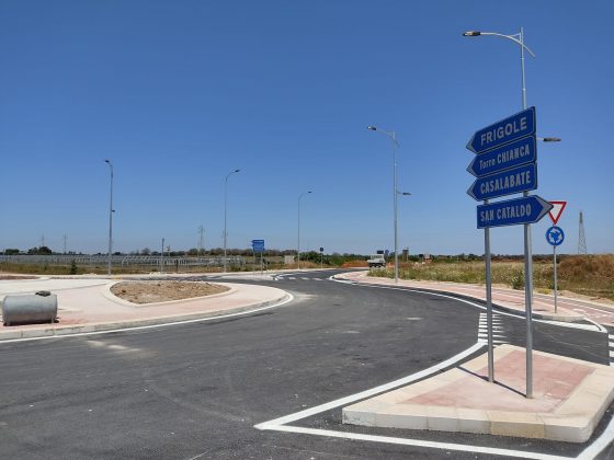 Rotatoria di Via Roggerone, conclusi i lavori - Corriere Salentino