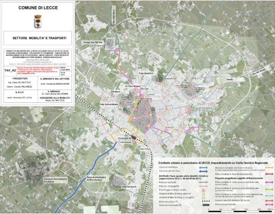 Rete ciclabile della Città di Lecce: dalla Regione sì al finanziamento per 690mila euro - Corriere Salentino