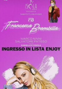 Francesca Brambilla dj, questa notte all'Isola Beach di Porto Cesareo - Corriere Salentino