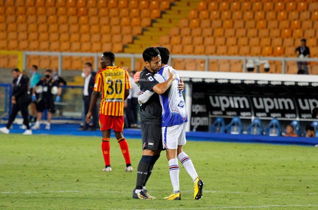 I giallorossi perdono anche nello scontro salvezza, Lecce-Sampdoria 1-2. Arbitraggio discutibile - Corriere Salentino
