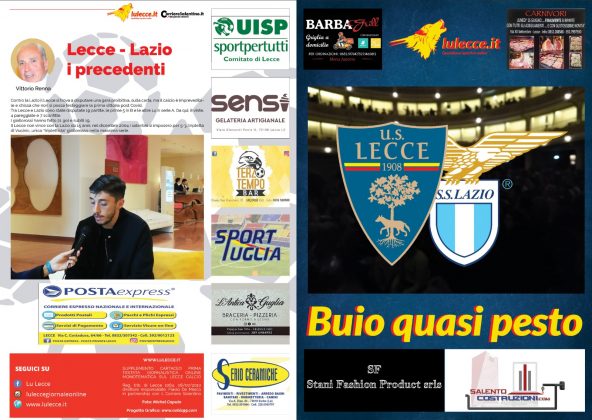 Ancora Lulecce in free press in vista di Lecce-Lazio: Nuvole all'orizzonte, ma... - Corriere Salentino