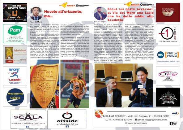 Ancora Lulecce in free press in vista di Lecce-Lazio: Nuvole all'orizzonte, ma... - Corriere Salentino