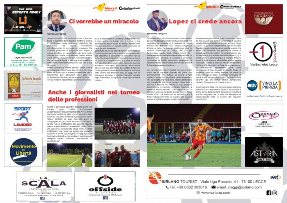 Lulecce in vista di Lecce-Brescia - Corriere Salentino