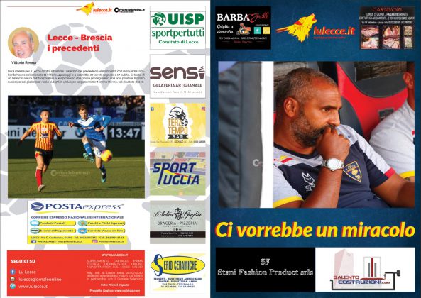 Lulecce in vista di Lecce-Brescia - Corriere Salentino