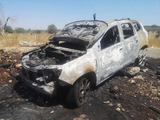 Notte "rovente" nel basso Salento, incendio distrugge completamente un Suv: il rogo è doloso - Corriere Salentino