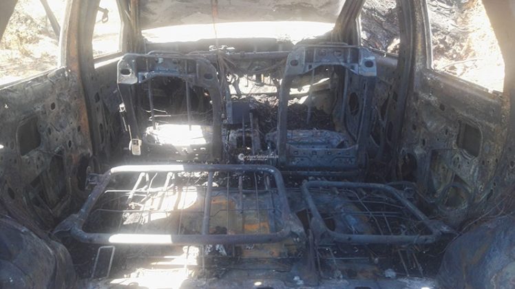 Notte "rovente" nel basso Salento, incendio distrugge completamente un Suv: il rogo è doloso - Corriere Salentino