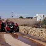 Il rogo si estende anche in un frantoio, fuoco e danni alla periferia del paese - Corriere Salentino