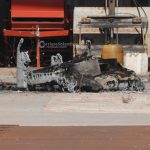 Il rogo si estende anche in un frantoio, fuoco e danni alla periferia del paese - Corriere Salentino