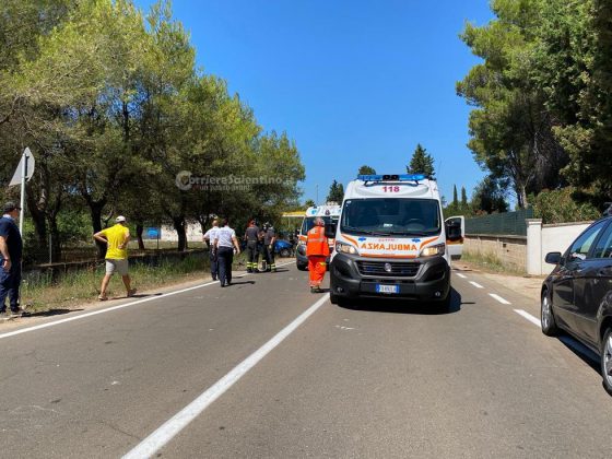 Tremendo schianto tra auto e ambulanza, quattro feriti: operatrice sanitaria al Fazzi con codice rosso - Corriere Salentino
